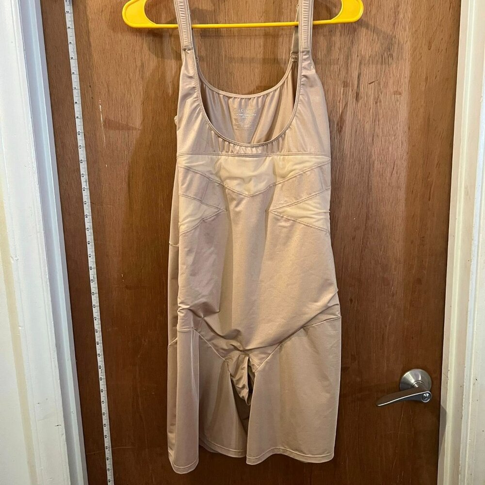 Size 22/24 - Cacique - Beige Open Bust Thigh Shaper